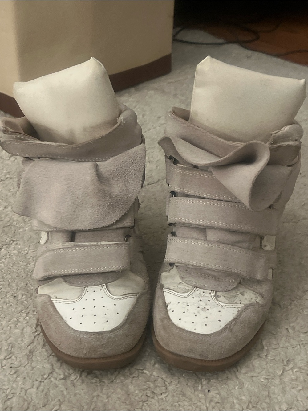 Isabel Marant Beckett Wedge Sneakers